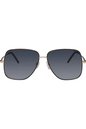 Marc Jacobs Gold Square Sunglasses