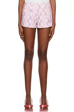 Fruity Booty Women Shorts - Pink Kiko Mizuhara Edition Terrazzo Shorts
