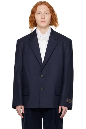 We11 Done Printed Blazer