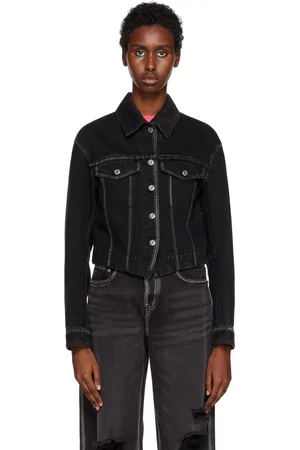 We11 Done V-Line Denim Jacket