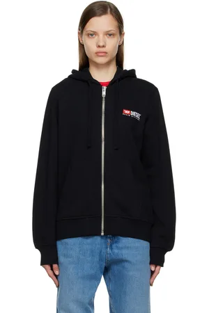 Diesel Black Ginn Zip Hoodie