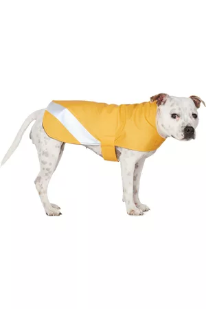 Stutterheim Rainwear - SSENSE Exclusive Yellow Dog Raincoat