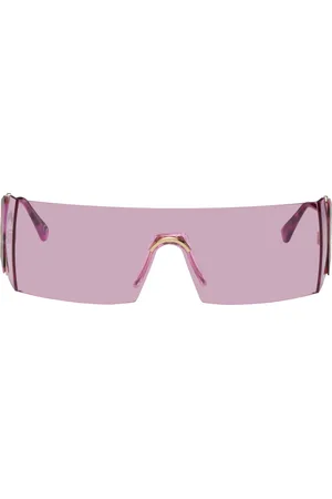 Retrosuperfuture & Gold Pianeta Sunglasses