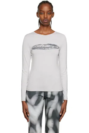 Serapis Gray Globe Long Sleeve T-Shirt