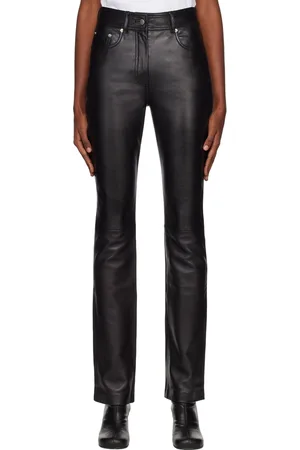 Stand Studio Black Rebecca Leather Pants