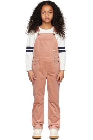 BONPOINT Kids Pink Country Overalls