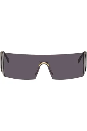 Retrosuperfuture & Gold Pianeta Sunglasses