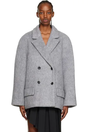We11 Done Gray Oversized Jacket