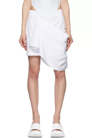 Reebok Women Mini Skirts - White Pyer Moss Edition Mini Skirt