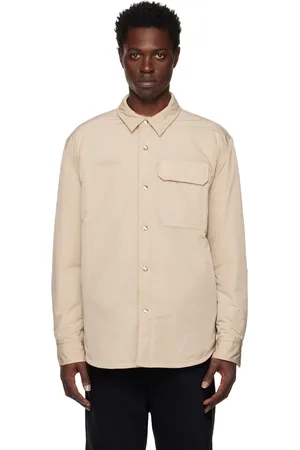 Helmut Lang Beige Quilted Jacket