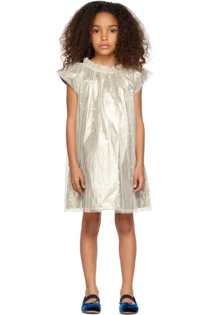 BONPOINT Kids Off-White Charlotte Dress