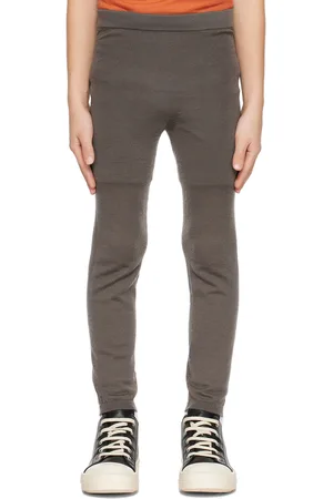 Rick Owens Kids Gray Slim-Fit Leggings