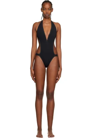 La Perla Black Cutout Swimsuit