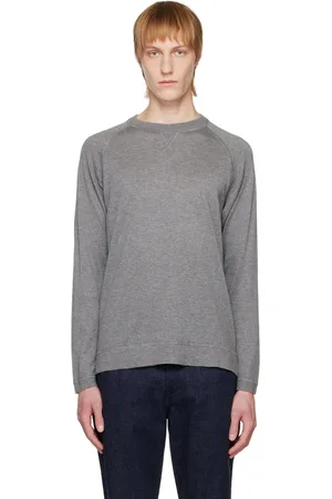 OFFICINE GENERALE Gray Nate Sweater