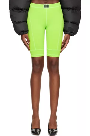 VTMNTS Women Shorts - Green Patch Shorts