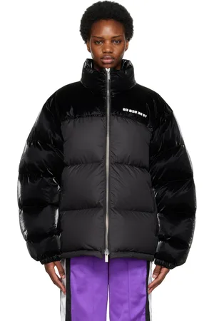 VTMNTS Black Color Block Down Jacket