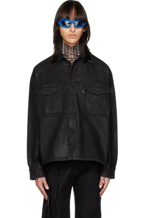 OTTOLINGER Black Oversized Denim Jacket