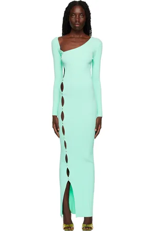 Paris Georgia SSENSE Exclusive Blue Lola Midi Dress