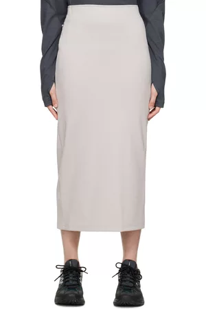 Post Archive Faction PAF Women Midi Skirts - Beige 5.0 Center Midi Skirt