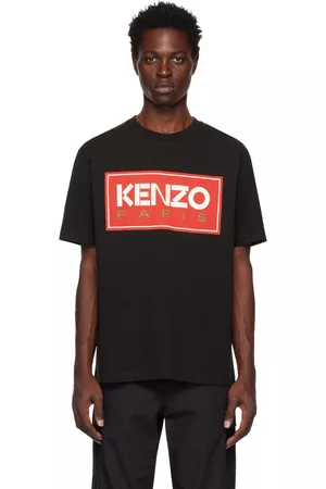 Kenzo Black Paris Crewneck T-Shirt
