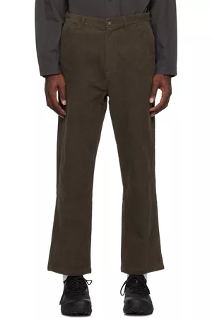 Satta Men Pants - Gray Cord Trousers