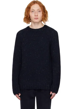 GABRIELA HEARST Navy Daniel Sweater