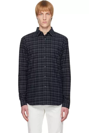 THEORY Blue Irving Shirt