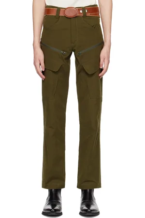 Paria Farzaneh Khaki Corsaro Cargo Pants