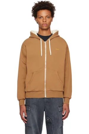 Noah NYC Tan Thermal Hoodie