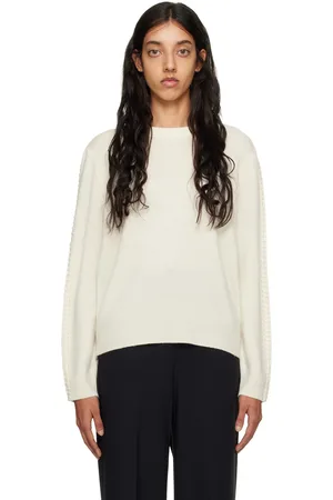 THEORY Off-White Oversized Sweater