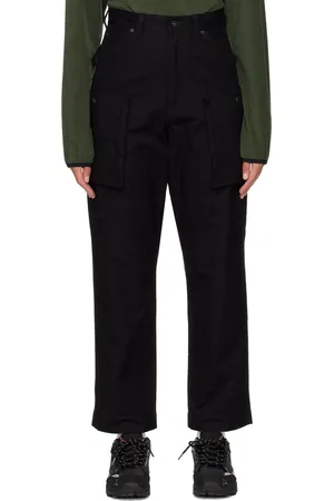 Snow Peak Black Takibi Cargo Pants