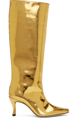 By Far Gold Stevie 42 Boots