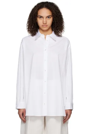 The Row White Luka Shirt