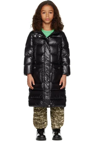 Woolrich Kids Black Quilted Down Coat