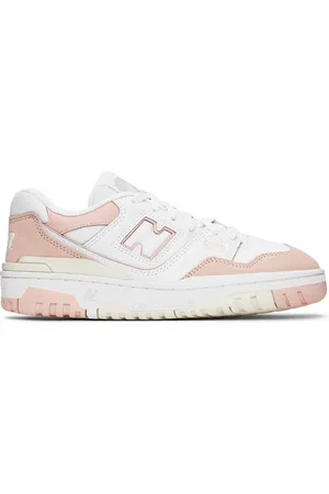 New Balance Sneakers - Kids Pink & White 550 Sneakers