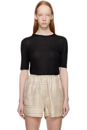 Totême Black Thin T-Shirt