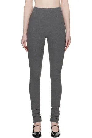 Totême Gray Zip Leggings