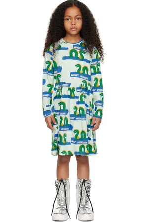Mini Rodini Kids Blue Loch Ness Dress