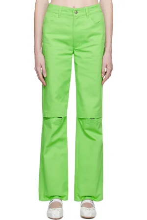 KKCO Green Slit Trousers