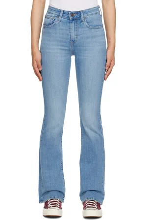 Levi's Blue 725 High-Rise Bootcut Jeans