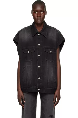 We11 Done Horror Movie Denim Vest