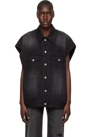 We11 Done Horror Movie Denim Vest