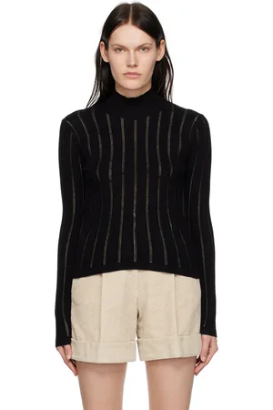 See by Chloé Black High-Neck Blouse