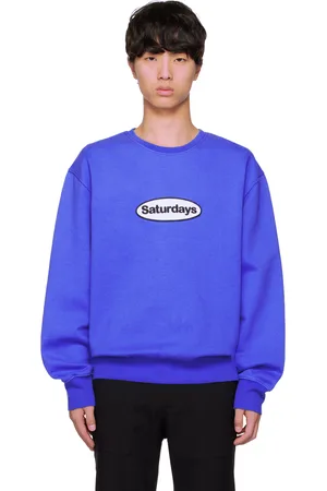 Saturdays NYC Blue Bowery Sweatshirt