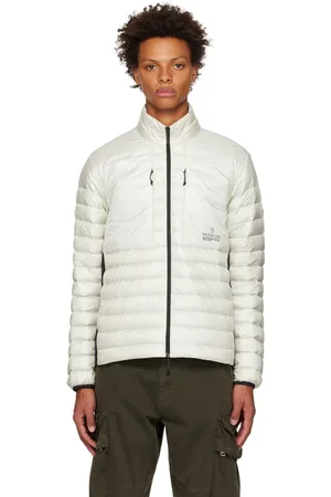 Moncler White Jovet Down Jacket