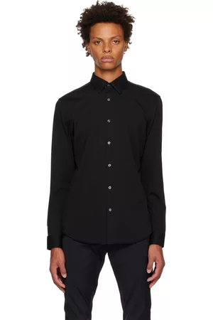 THEORY Black Sylvian Shirt