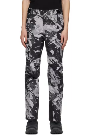 The North Face Men Pants - Black & Gray Freedom Trousers