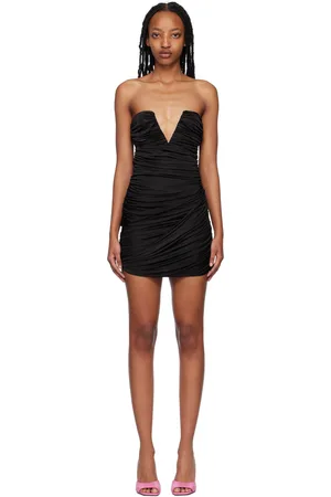 GAUGE81 Black Talsi Minidress