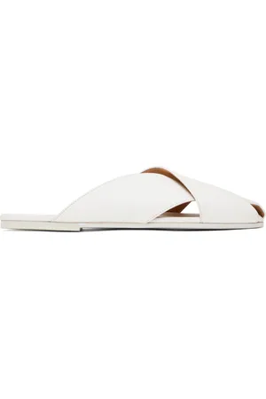 MARSÈLL White Spatola Sandals