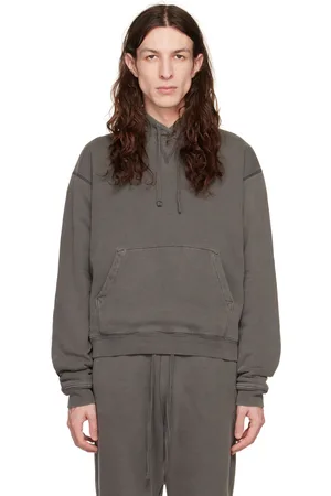 JOHN ELLIOTT Gray Thermal Hoodie